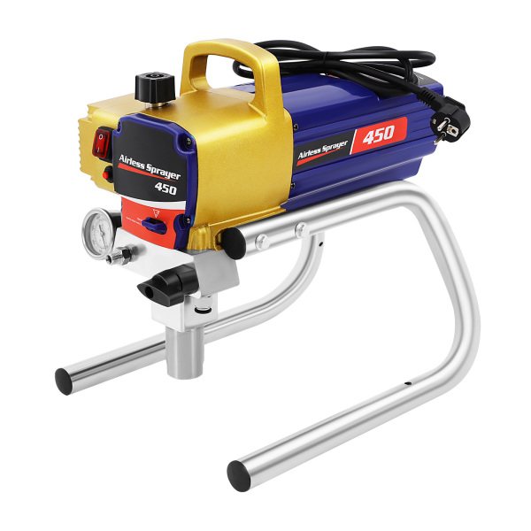 Airless Paint Sprayer 1.8KW Paint Spray System High Pressure Sprayer Paint Gun 2800ml/min High Pressure 2.2L/min Airless Paint Sprayer Machine