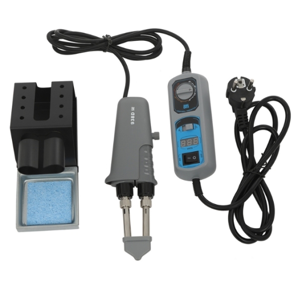 120W 938D Mini Soldering Station Digital Screen Portable Hot Tweezers BGA SMD Soldering Station 220V Portable YIHUA 938D Hot Tweezers Mini