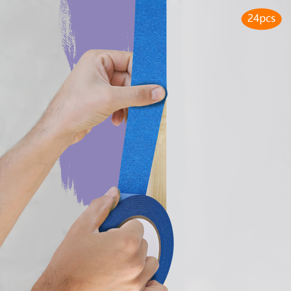 Painter Tapes Painting Tape for Walls Painter's Masking Tape Used For Exterior Wall Partitions Packaging Decoration Industry Blue