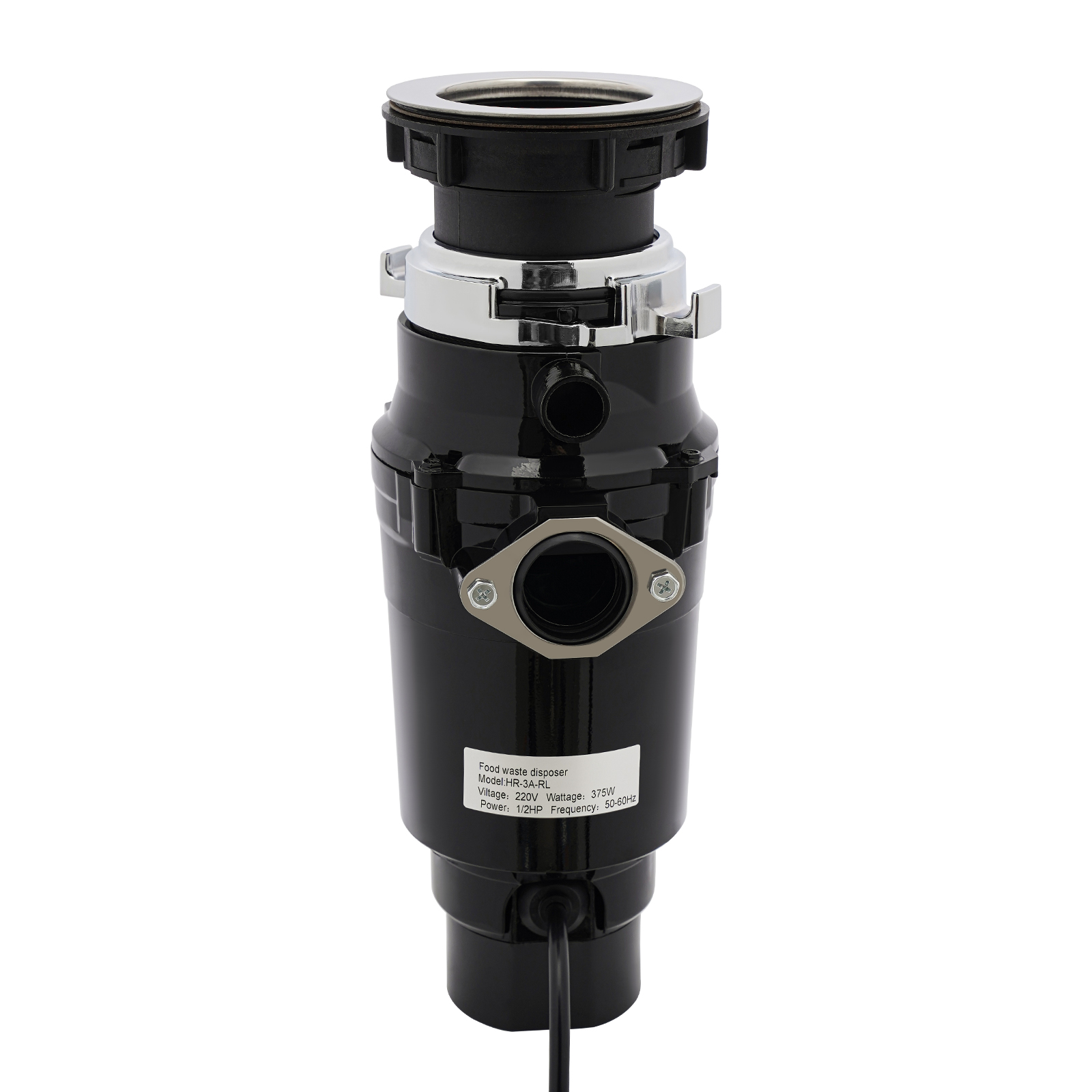 Food Garbage Disposal Food Waste Disposer Kitchen Sink Garbage Disposer (Black) Food Garbage Disposal Food Waste Disposer Kitchen Sink Garbage Disposer (Black)