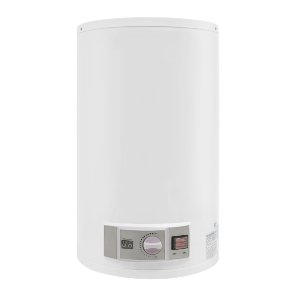 2000W Electric Tank Water Heater 35L Electric Water Heater Temperature (77-167°F) with Practical Shower Helpful Faucet Brass Drain Valve for Kitchens Toilets Flats