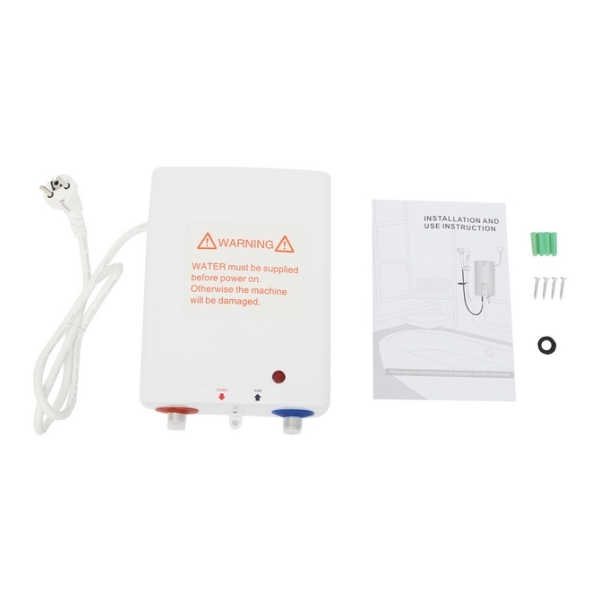 Instant Electric Water Heater,3500W Mini Tankless Water Heater,for Kitchen Bathroom Sinks