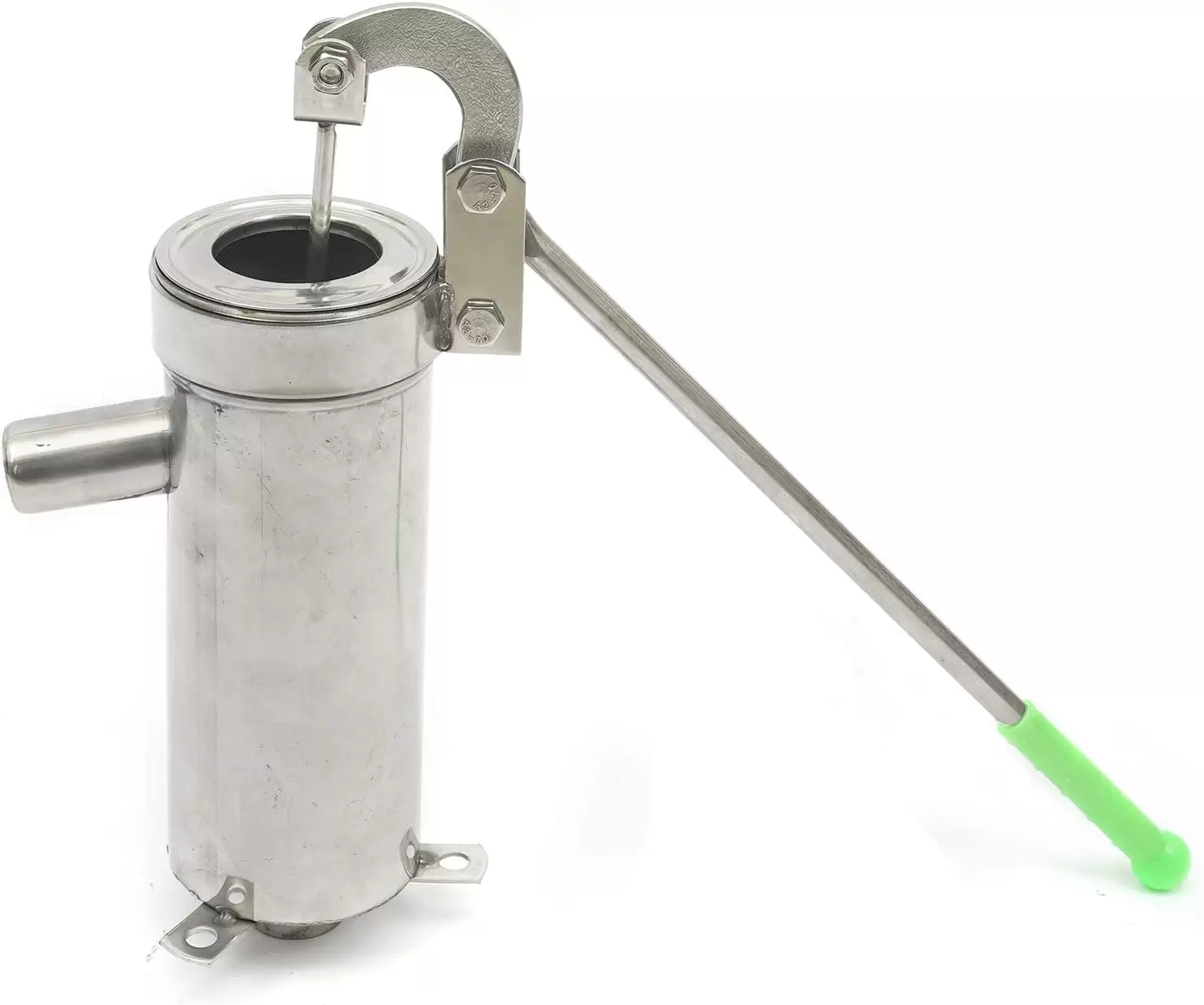 Glass water pump Pressure fountain Stainless steel manual water pump For garden courtyards
