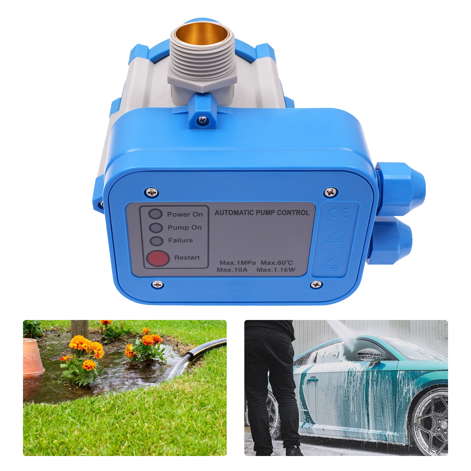 Automatic water pump pressure regulator, Intelligent water pump ...