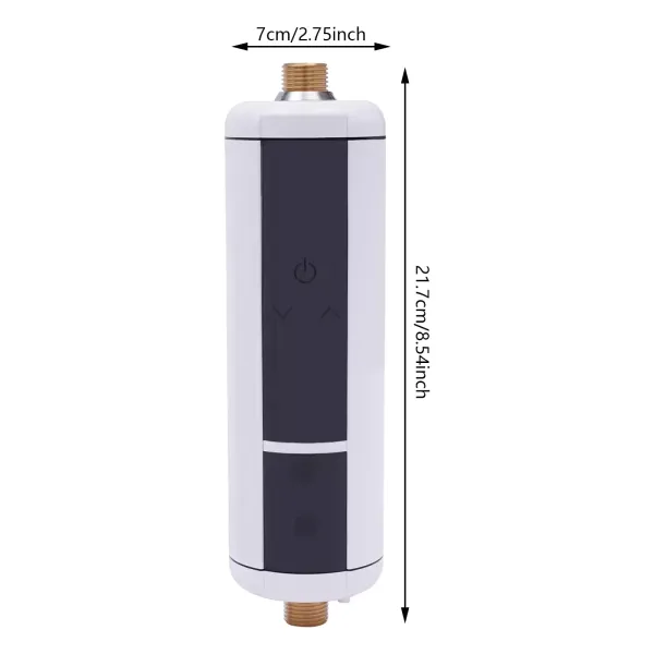 Instantaneous water heater, LED display Mini instantaneous water heater 3500 W