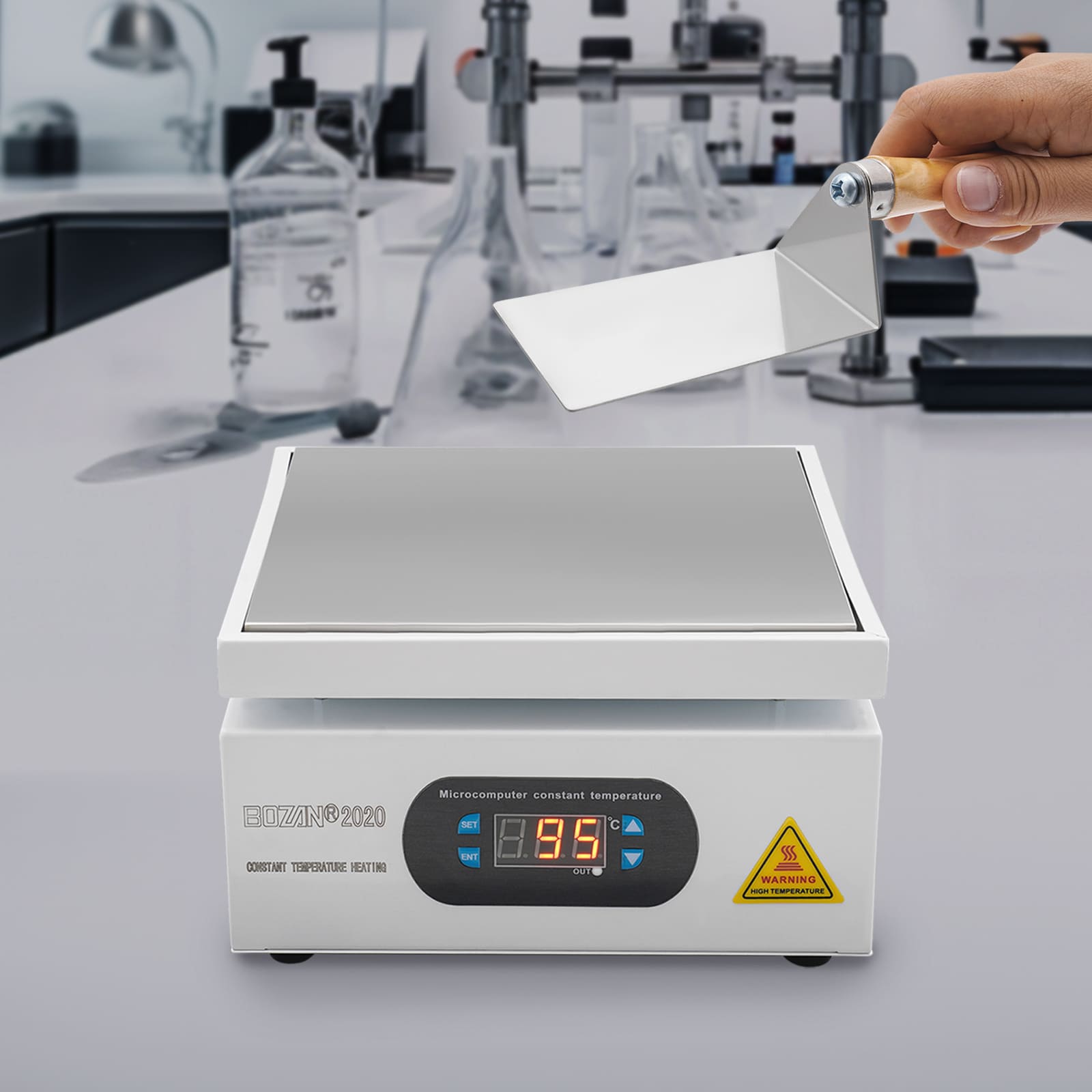 700W Electric Soldering Hot Plate Microcomputer Electric Hot Plate Preheating Welder Hot Plate Used For Splitting Repairing Cell Phone Screens