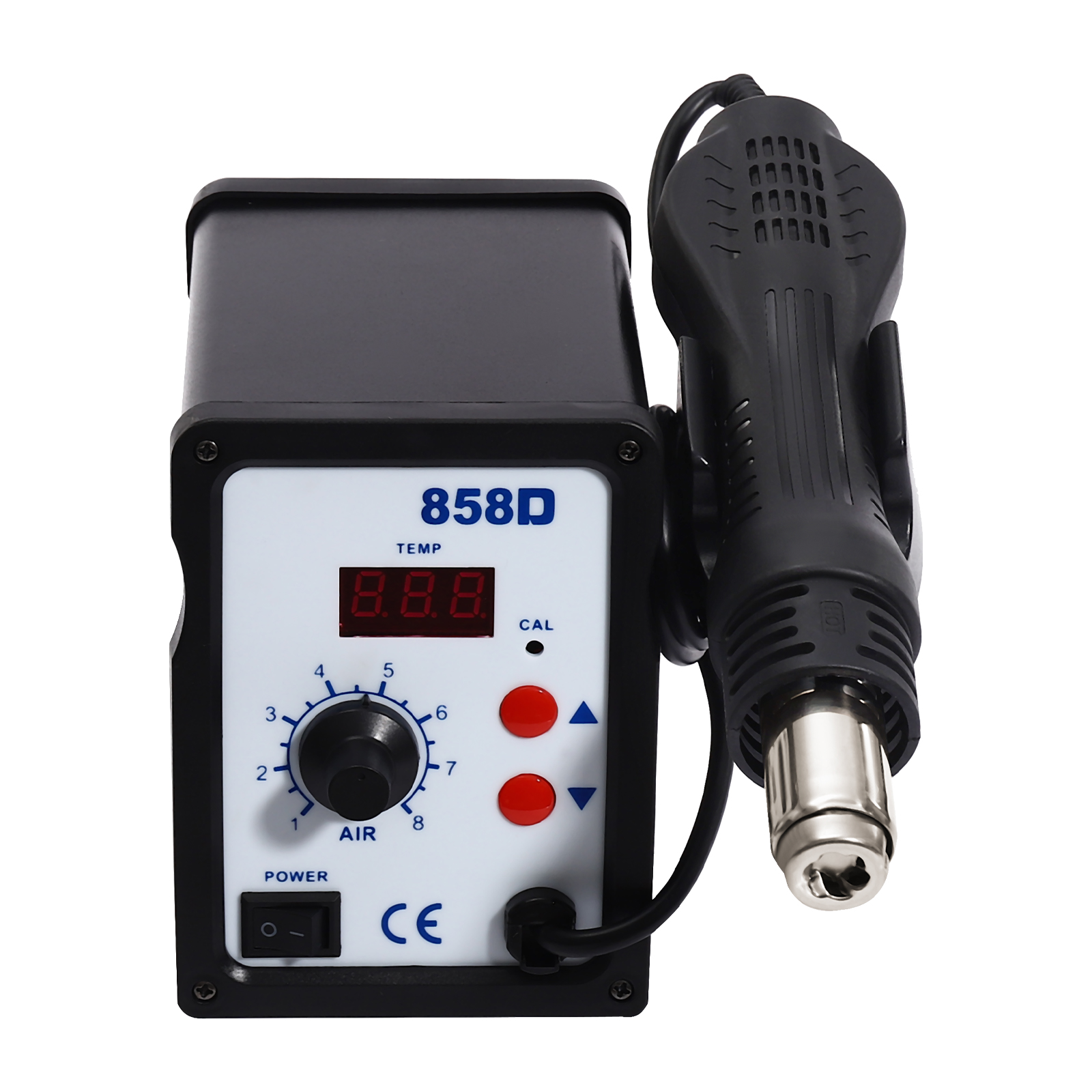 Digital Display Hot Air Gun with Adjustable Temperature, Portable Hot Air Gun, 700W