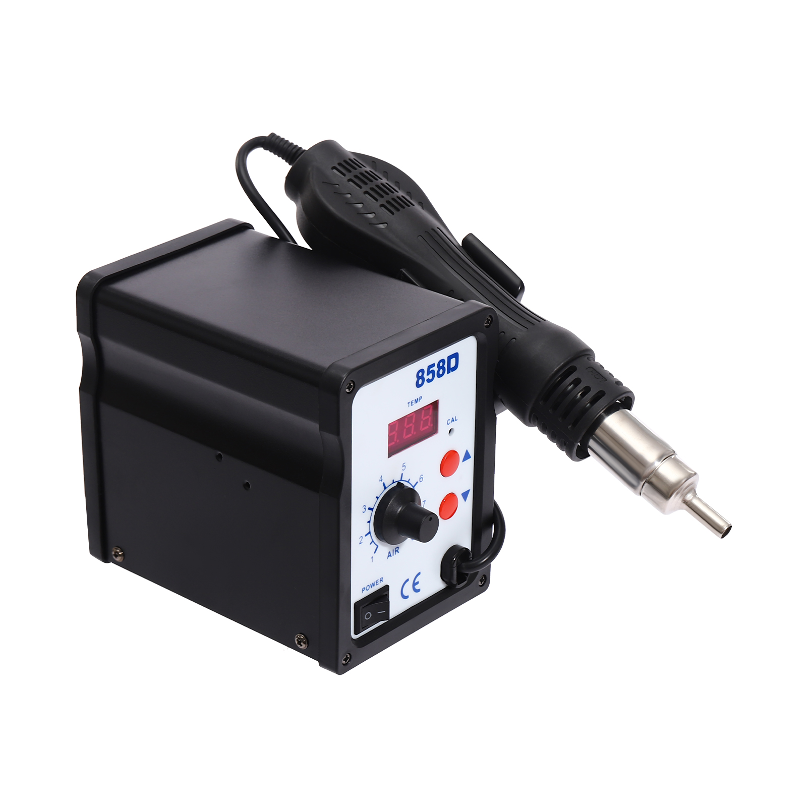 Digital Display Hot Air Gun with Adjustable Temperature, Portable Hot Air Gun, 700W