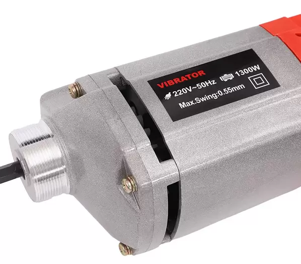 Electric Concrete Agitator 1300W Indoor Vibrator 2m Vibration Rod Length Concrete Vibrator