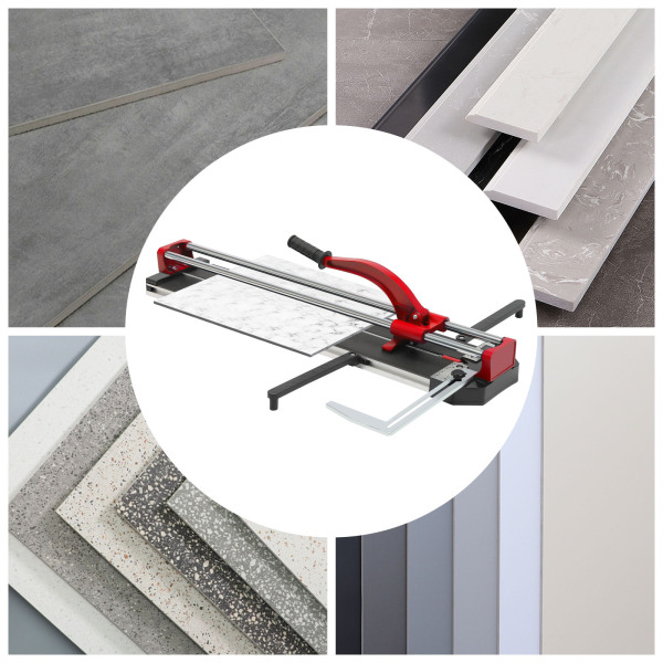 Manual Tile Cutter Red Suitable For Cutting Materials With A Thickness Within 3/5'' And Width Within 0.39-31'' Wall Tiles Groove Tiles Raised Tiles