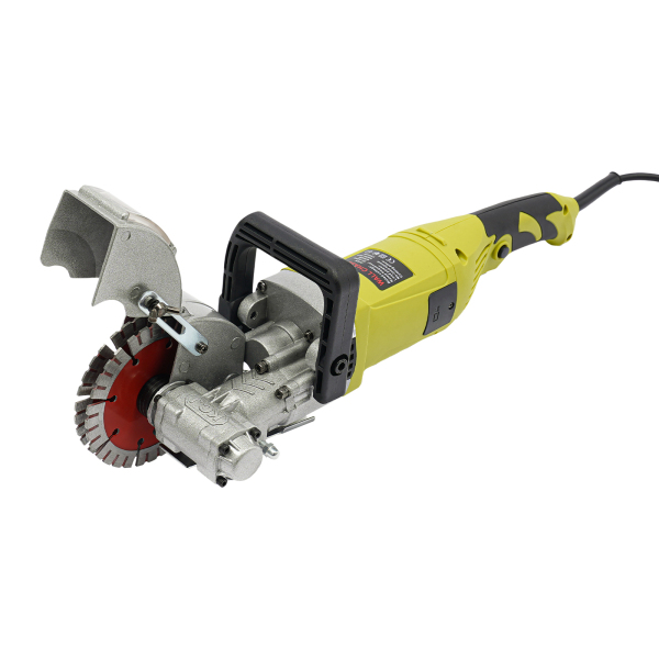 4000W Concrete Slotting Machine Wall Grooving Cutting Machine Grooving Concrete Cutter Adjustable Depth and Width for Household and Industrial Use
