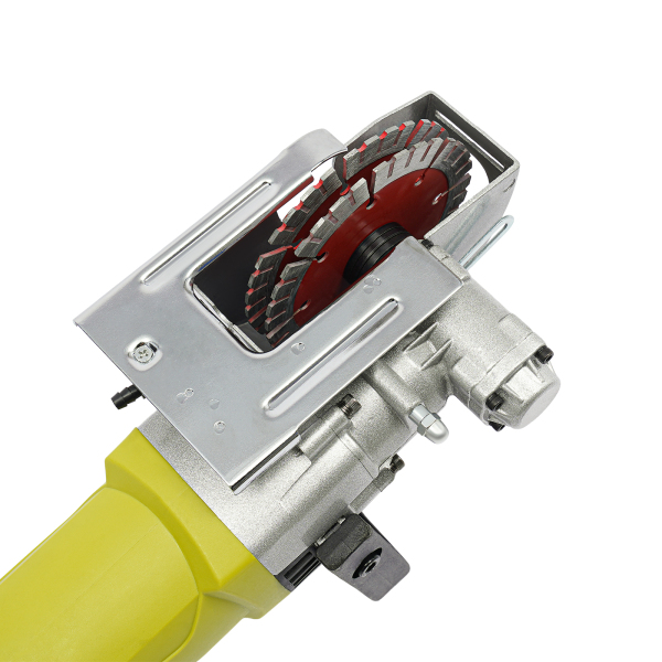 4000W Concrete Slotting Machine Wall Grooving Cutting Machine Grooving Concrete Cutter Adjustable Depth and Width for Household and Industrial Use