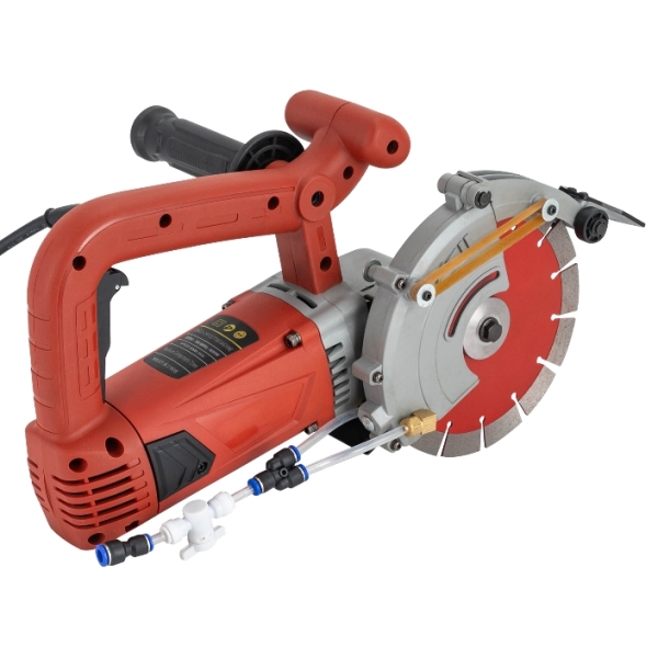 Electric Concrete Saw 4800W, Wall Saw, Monolithic Grooving Machine, Red