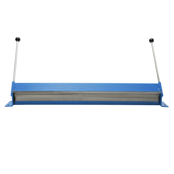 Sheet Metal Brake Used To Bend Carbon Steel Copper Plate Aluminum Plate Soft Aluminum #45 Steel Durable Metal Sheets 43.3*7*5.9inch Blue