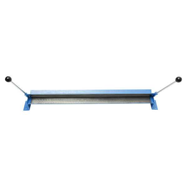 Sheet Metal Brake Used To Bend Carbon Steel Copper Plate Aluminum Plate Soft Aluminum #45 Steel Durable Metal Sheets 43.3*7*5.9inch Blue