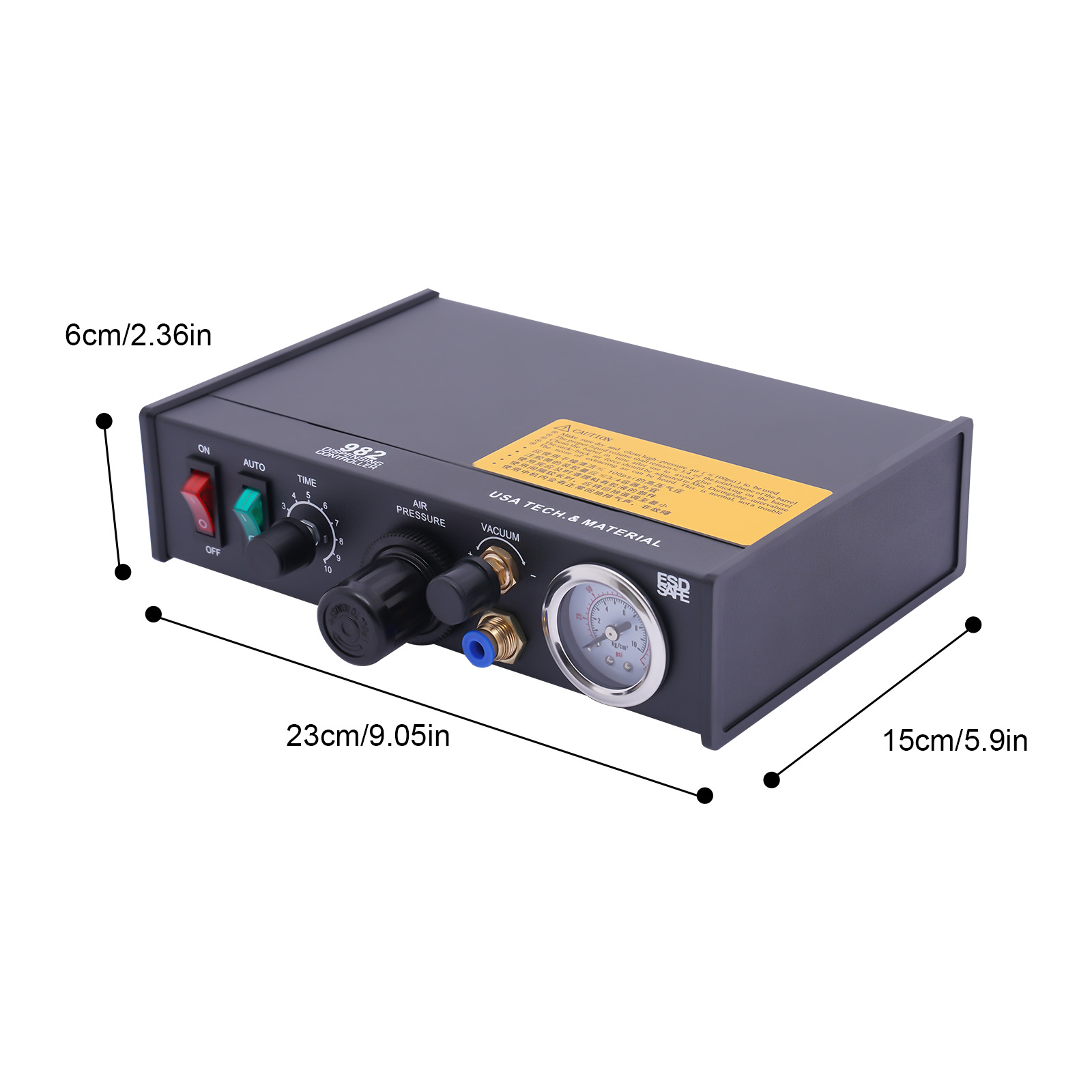 Pneumatic Dispensing Controller Glue Dispenser Solder Fluid Controller 982 Pneumatic Dispensing Controller Glue Dispenser Solder Fluid Controller 982