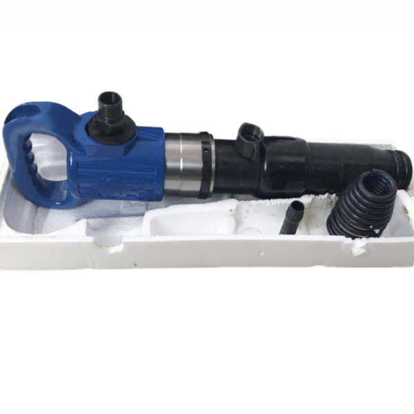 Air Chipping Hammer Pneumatic Concrete Breaking Pick Used For Crushing Operations In Reinforced Concrete Construction Cement G15 Permafrost Blue