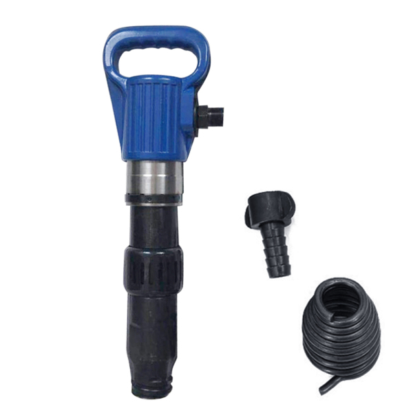 Air Chipping Hammer Pneumatic Concrete Breaking Pick Used For Crushing Operations In Reinforced Concrete Construction Cement G15 Permafrost Blue