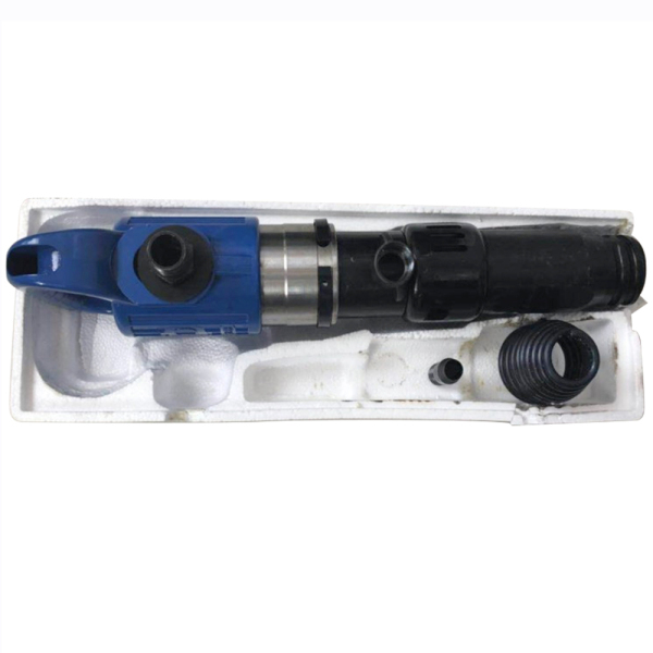 Air Chipping Hammer Pneumatic Concrete Breaking Pick Used For Crushing Operations In Reinforced Concrete Construction Cement G15 Permafrost Blue