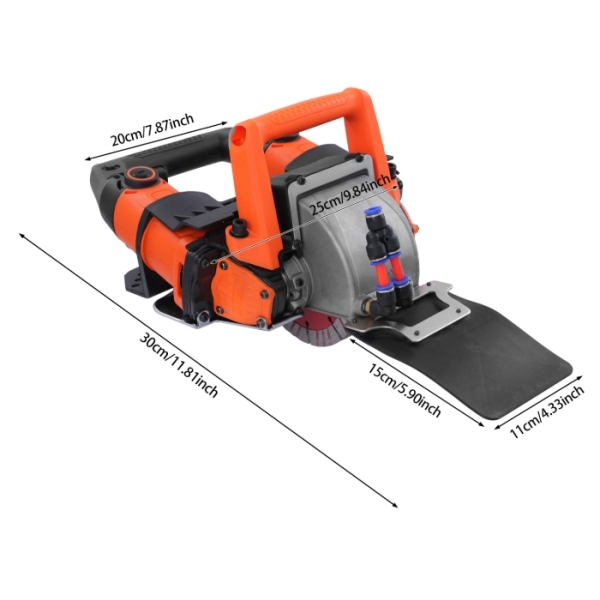 CNCEST Slot Groover Milling Machine 5200 Watt Wall Groover Masonry Router
