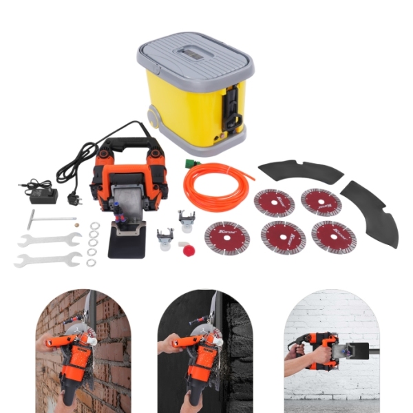 CNCEST Slot Groover Milling Machine 5200 Watt Wall Groover Masonry Router