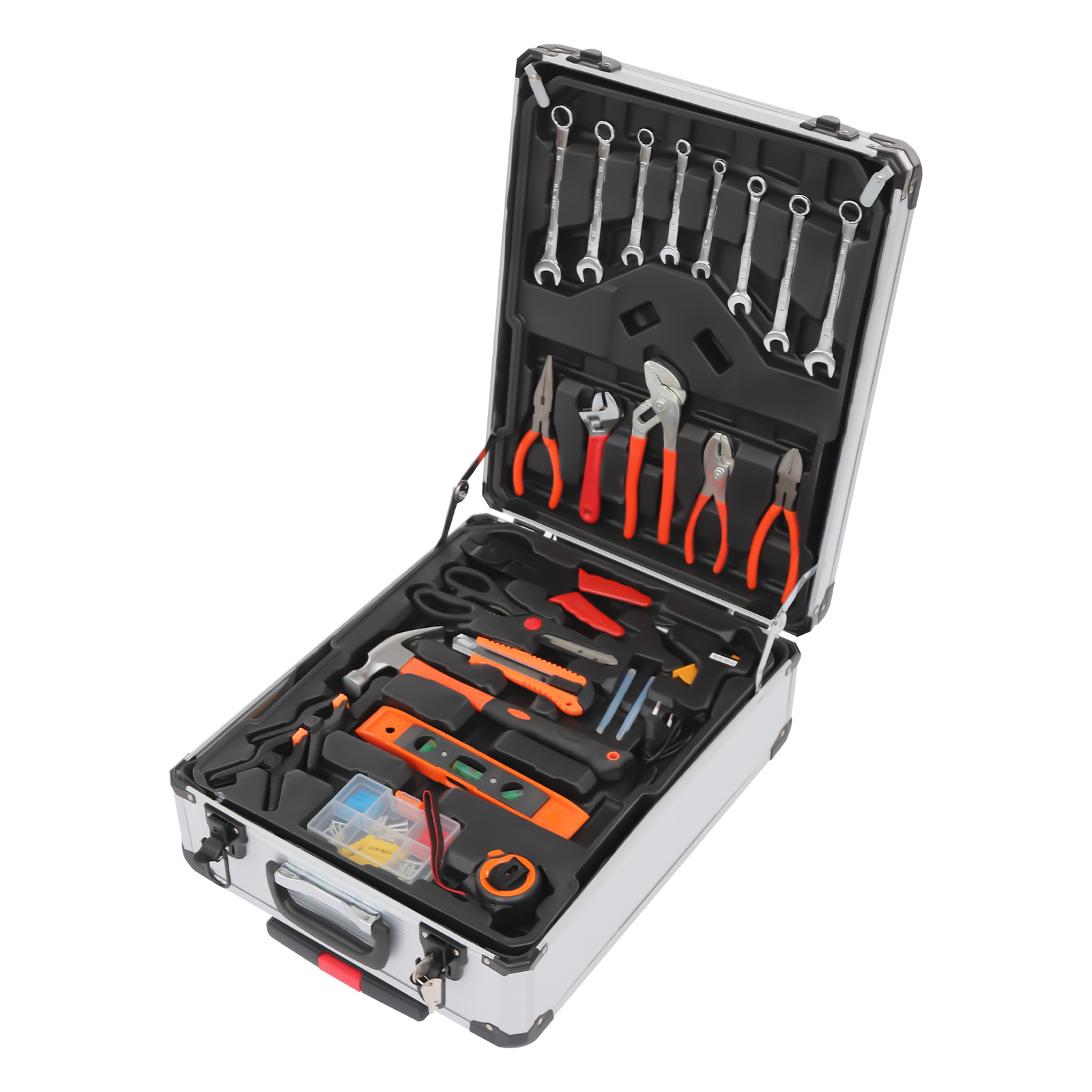 Trolley case tool box set, hand tool set for the household, mixed hand tool set
