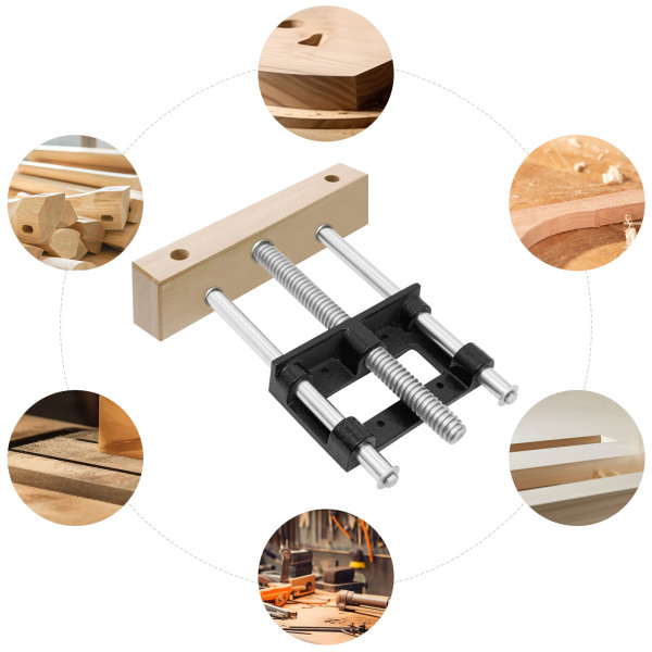 Professional 7 "woodworking Table Clamp Wood Vise Front Pliers Vise Woodworking Vice Used For Woodworking Carving And Sanding Metalworking