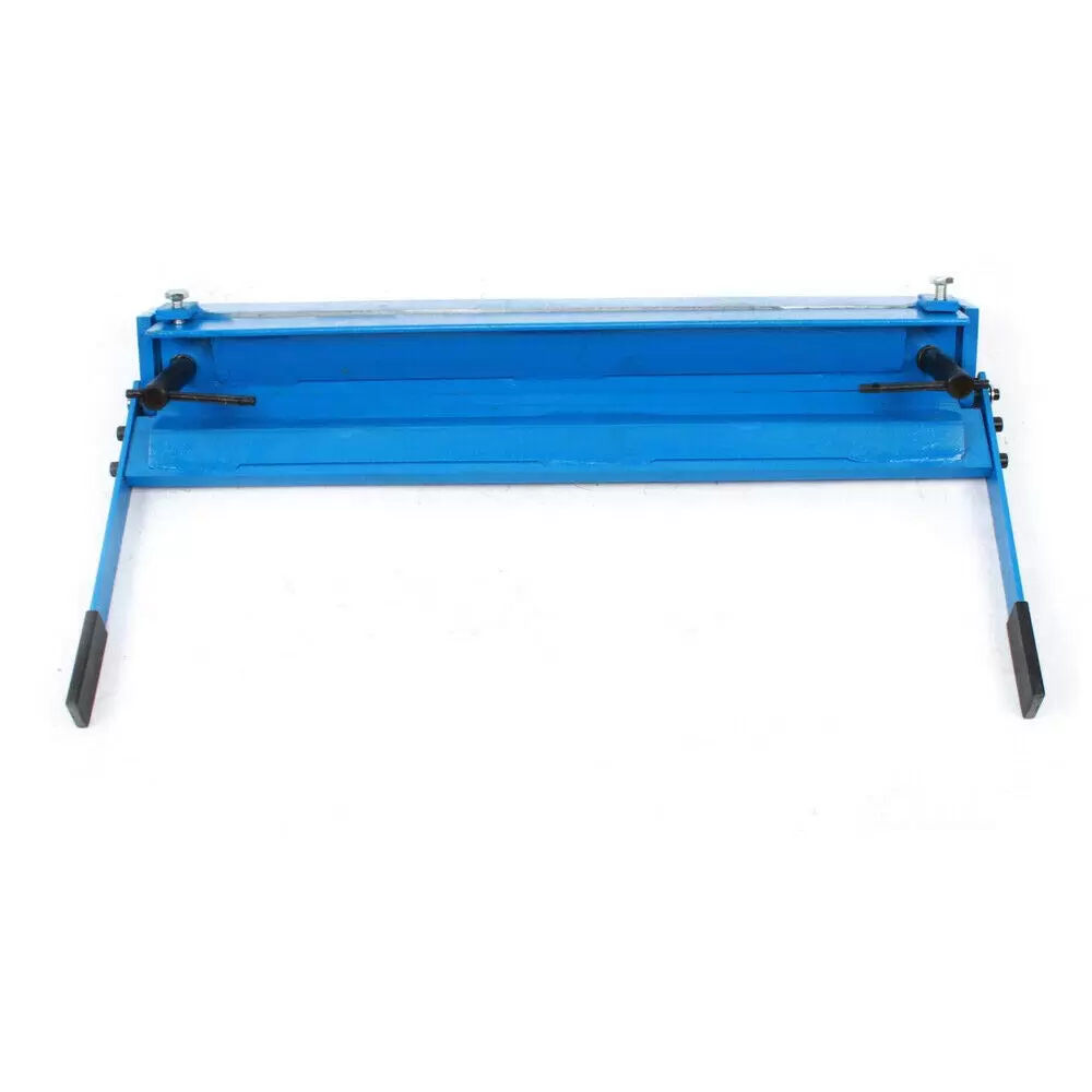 630mm Manual Metalworking Bender 1.2-1.5mm Sheet Metal Bending Folding Machine Cast Iron 90° Maximum Bending Angle