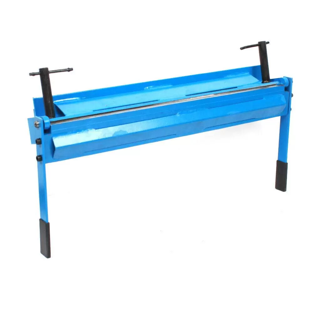 630mm Manual Metalworking Bender 1.2-1.5mm Sheet Metal Bending Folding Machine Cast Iron 90° Maximum Bending Angle