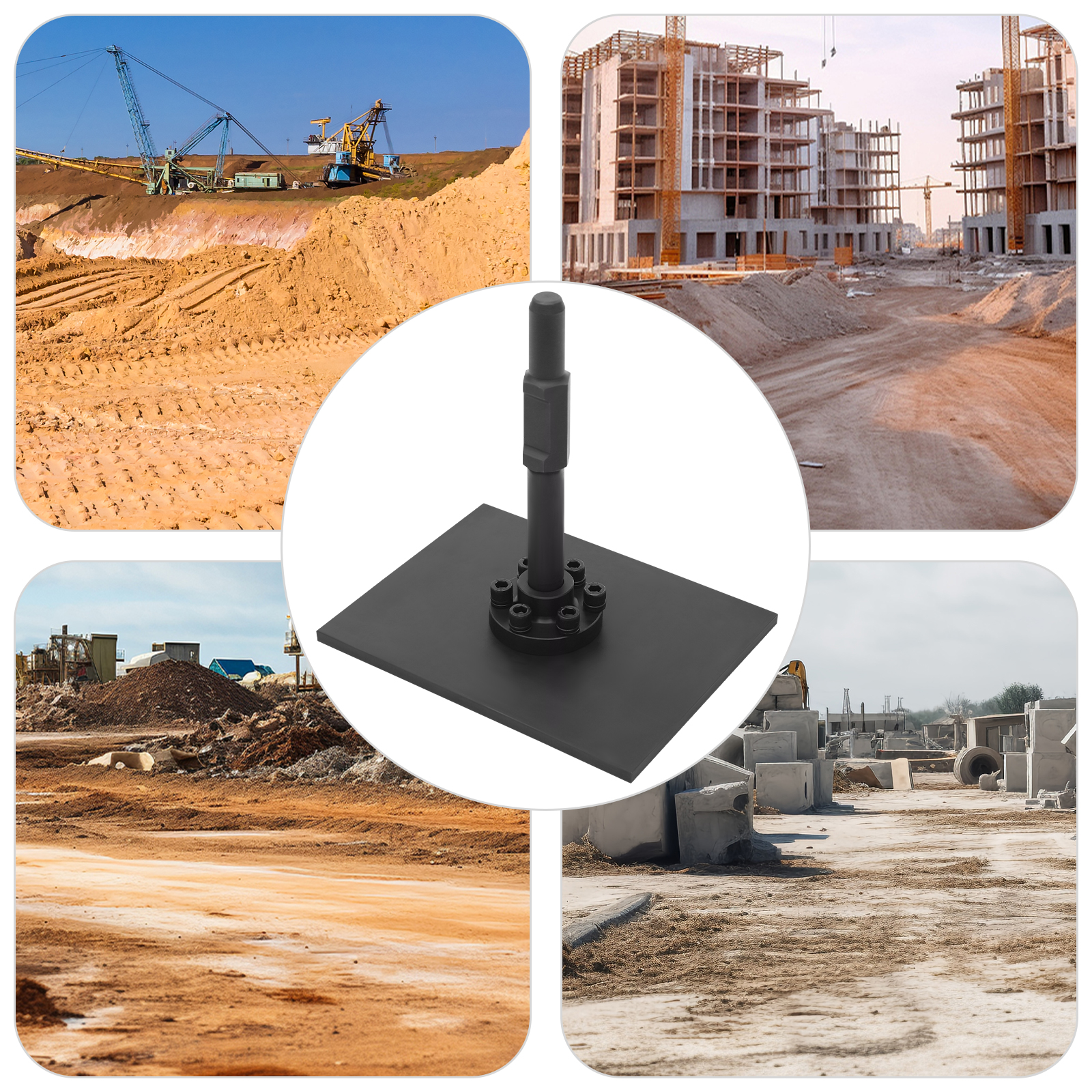 Tamper Plate, Tamping Shaft Plate, Heavy-duty Tamping Plate Tamper Plate, Tamping Shaft Plate, Heavy-duty Tamping Plate