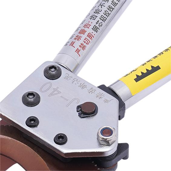Ratchet Cable Cutter Heavy Duty Aluminum Copper Armored Cable Cutter Suitable For Electric Power Repair Testing Construction 13.39*5.04*1.5inch Ratchet Cable Cutter Heavy Duty Aluminum Copper Armored Cable Cutter Suitable For Electric Power Repair Testing Construction 13.39*5.04*1.5inch