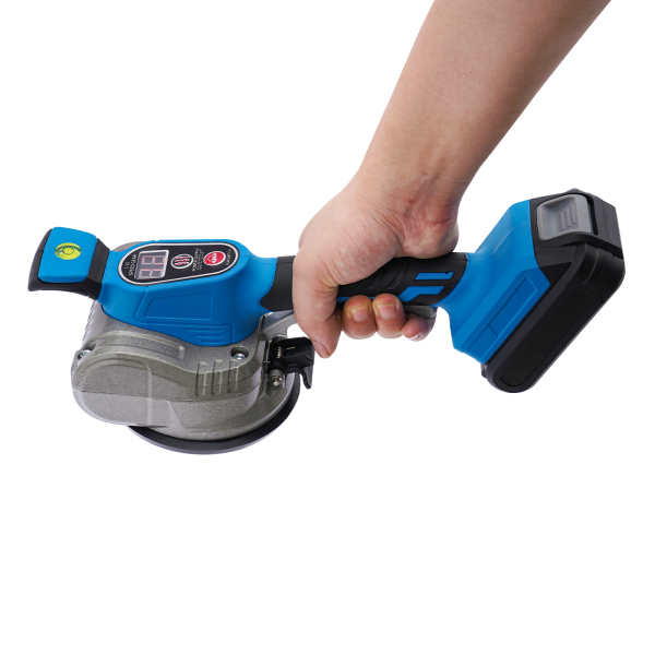 21v Digital Display Tile Tiling Machine Blue Tile Leveling Machine Widely Used At Homes Hotels Restaurants Clubhouses Decoration Industries