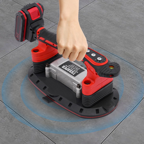 Tile Vibration Tool With Electric Vacuum Cleaner 21V 2000mah Manual Tile Vibration Tool 6-speed Adjustable Tile Mounting Machine Tile Vibration Tool With Electric Vacuum Cleaner 21V 2000mah Manual Tile Vibration Tool 6-speed Adjustable Tile Mounting Machine