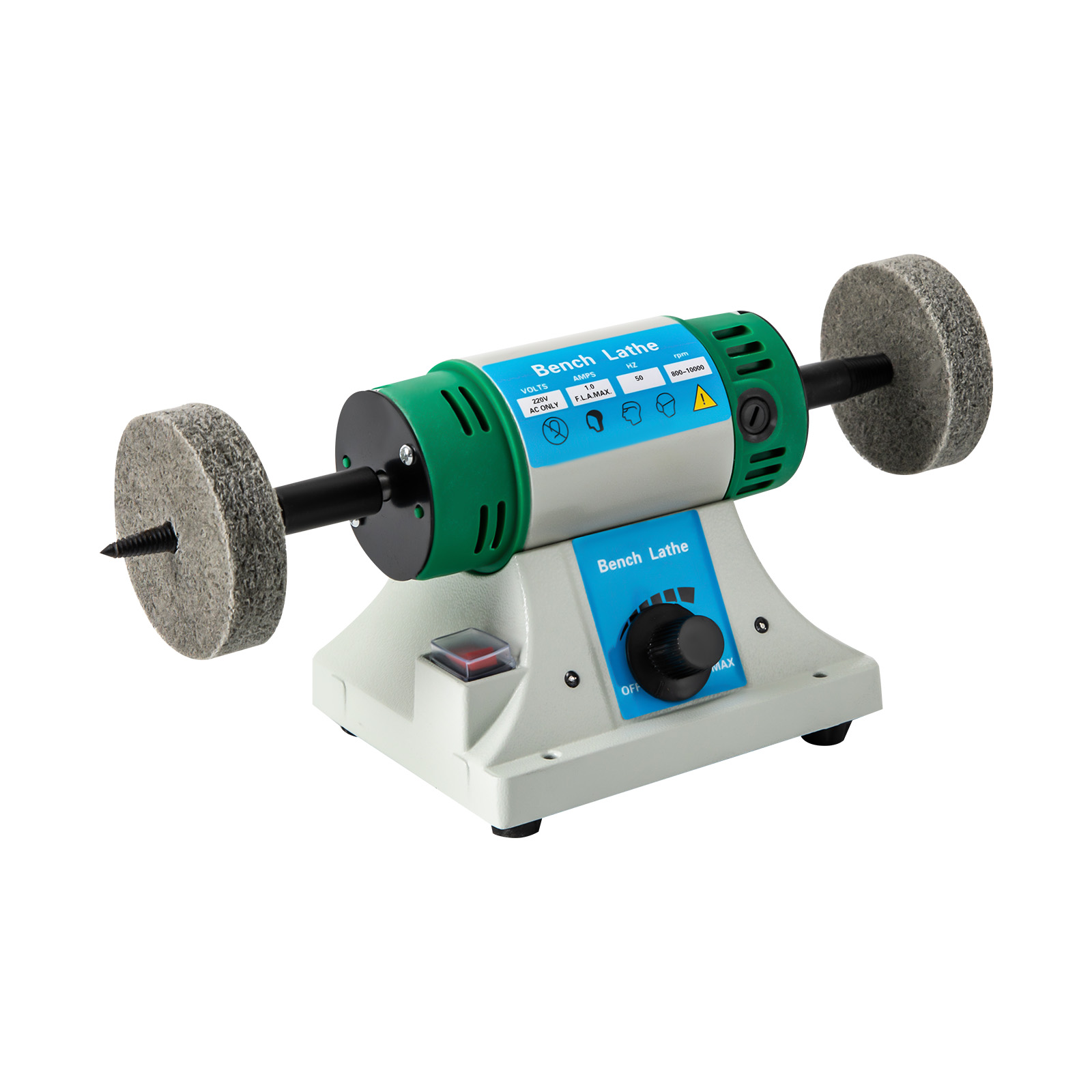 Table Polisher Polishing Machine Lathe Grinder Polishing Motor 10000 rpm/min 320W 220V Speed Polisher For Cutting Carving Drilling Grinding
