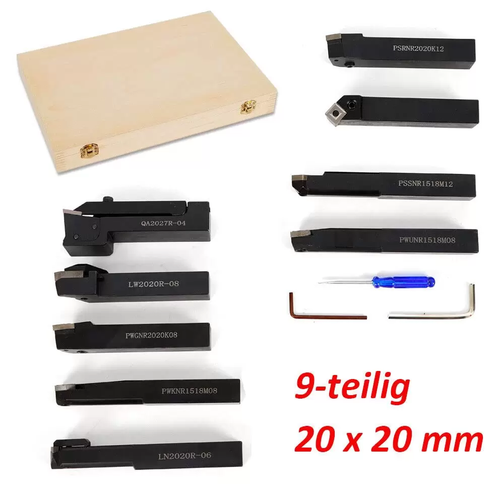 9 Piece Tungsten Carbide Cutting Tool Set 9 Piece Tungsten Carbide Cutting Tool Set
