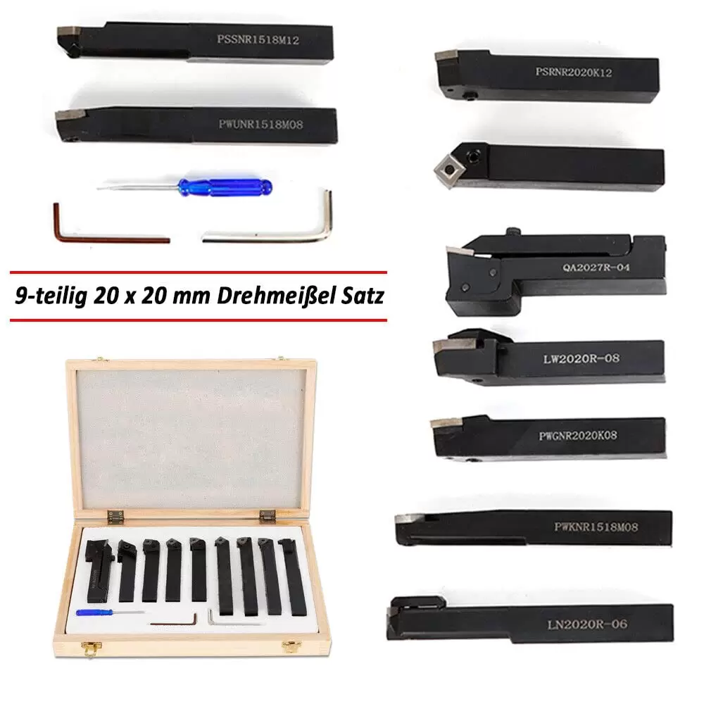 9 Piece Tungsten Carbide Cutting Tool Set 9 Piece Tungsten Carbide Cutting Tool Set