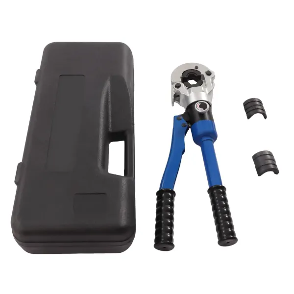 Copper Tube Fittings Hydraulic Pipe Crimping Tool With 1/2" 3/4" And 1" Jaw Copper Pipe Pressing Pliers Widely Used In The Drainage Pipeline System