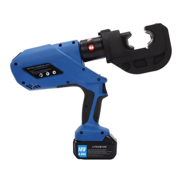 Rechargeable Hydraulic Crimping Plier Battery Powered Crimping Tool Electric Hydraulic Plier Kit Used in the Electric Power Industry Telecommunication Industry