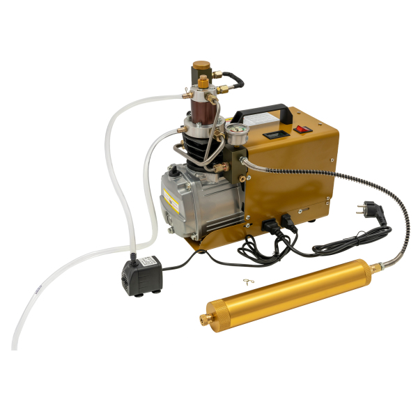 High-pressure Air Pump High Pressure Air Compressor Pump Electric Air Pump Suitable For Industrial Pipeline Testing 13.4*7.1*13.4in Yellow