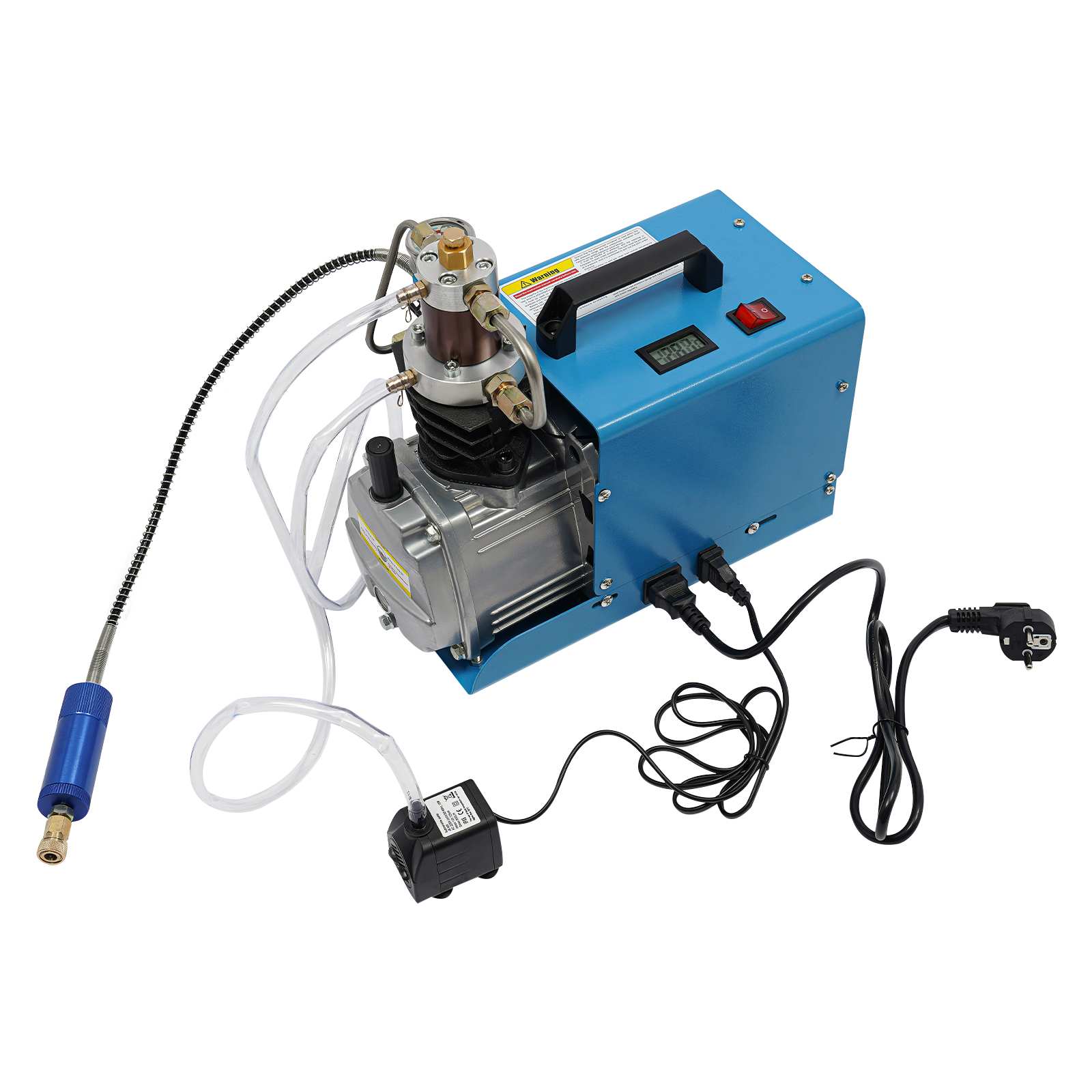High Pressure Air Compressor Pump Electric Air Pump Air Compressor with Anti-slip Pads High Pressure Gas Pipe for Garages High Pressure Air Compressor Pump Electric Air Pump Air Compressor with Anti-slip Pads High Pressure Gas Pipe for Garages