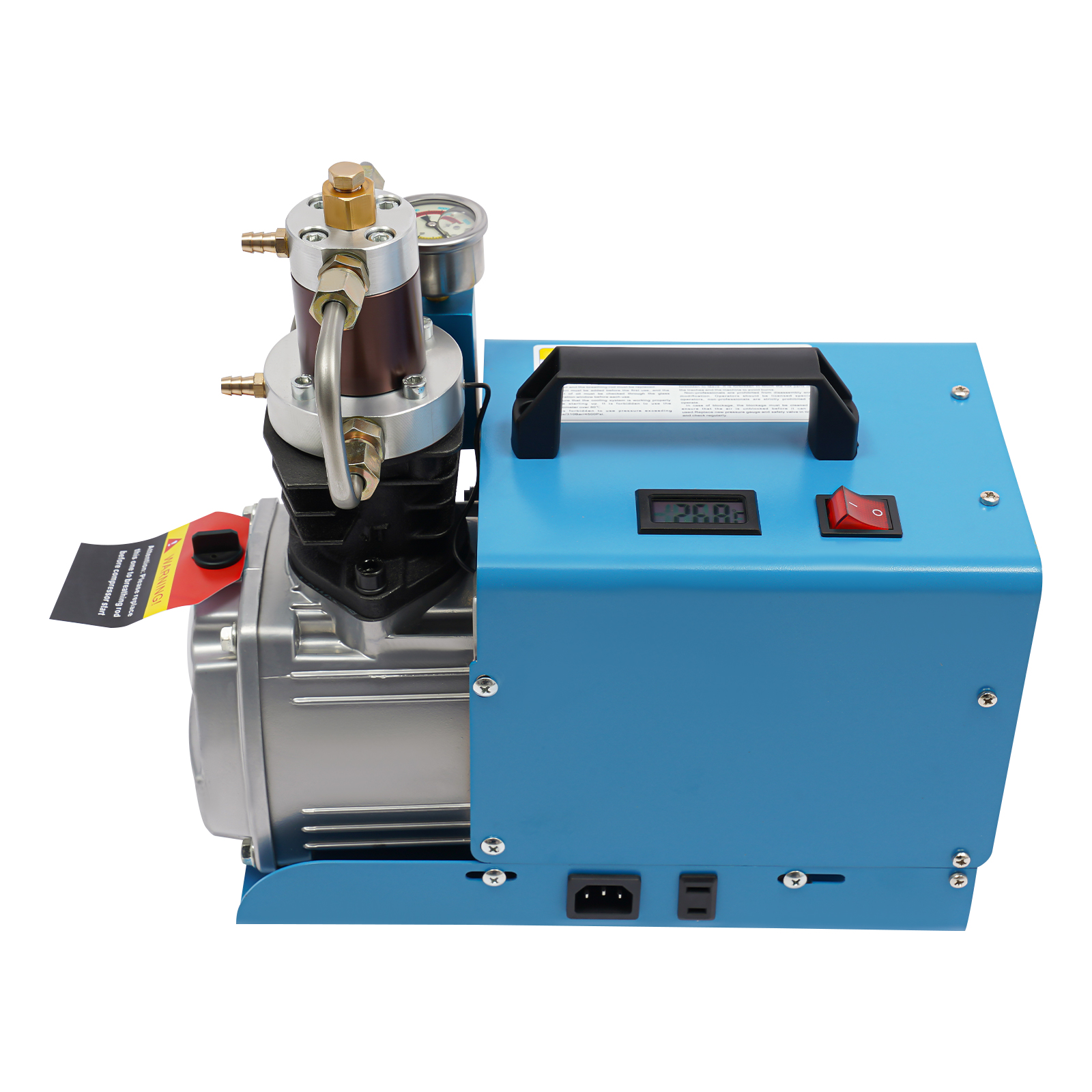 High Pressure Air Compressor Pump Electric Air Pump Air Compressor with Anti-slip Pads High Pressure Gas Pipe for Garages