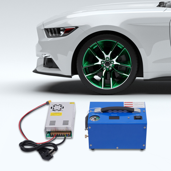 4500psi PCP Air Pump Compressor High Pressure 30mpa/300bar 250w Pump With Transformer 9.5*6.7*5.5inch Used In Diving Cylinders