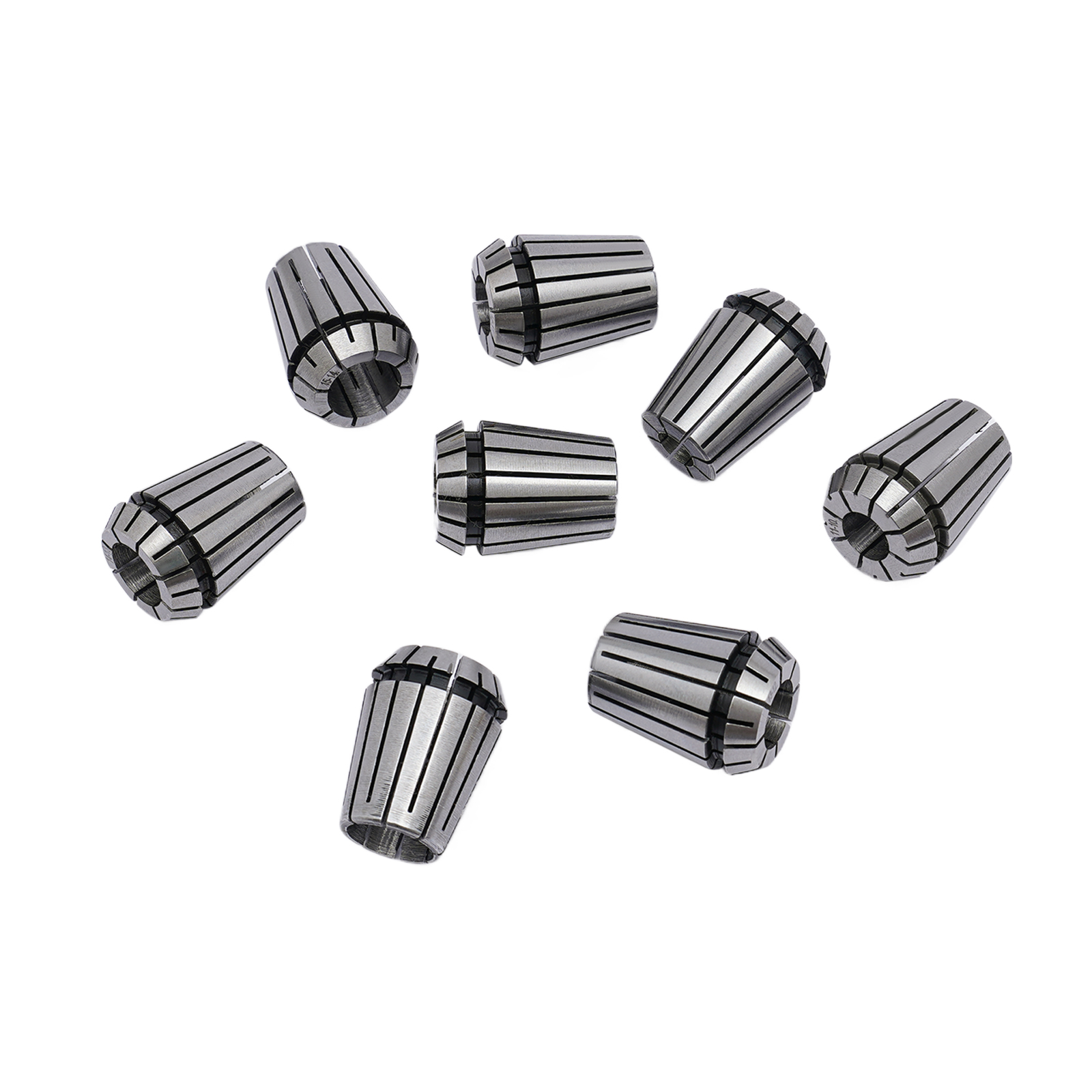 16PC ER25 Milling Spring Collet, 1-16mm CNC Drill Milling Machine Chuck Chuck, Clamping range: 1-16mm, Silver 16PC ER25 Milling Spring Collet, 1-16mm CNC Drill Milling Machine Chuck Chuck, Clamping range: 1-16mm, Silver