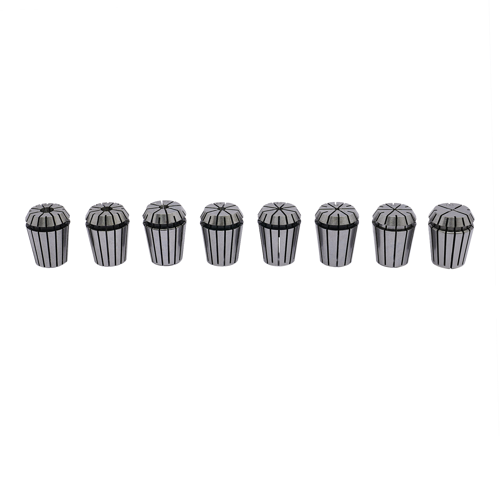 16PC ER25 Milling Spring Collet, 1-16mm CNC Drill Milling Machine Chuck Chuck, Clamping range: 1-16mm, Silver 16PC ER25 Milling Spring Collet, 1-16mm CNC Drill Milling Machine Chuck Chuck, Clamping range: 1-16mm, Silver