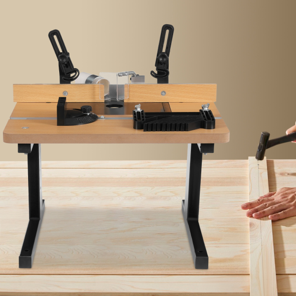 Router Table Woodworking Router Table MDF Router Table 16.93*15.75inch Used In Wood Trimming Furniture Processing Wood Grooving