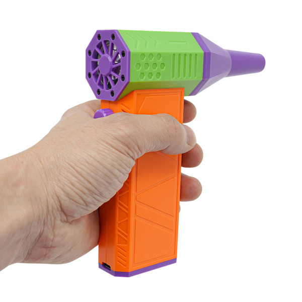 Super Jet Dry Blower High-Speed Dust Blower Portable Air Duster Used To Clean Computer Hosts Keyboards Laptops Cameras Sofas Purple+Orange+Green