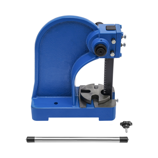 Hand Press 1 Ton Arbor Press Hand Arbor Press Suitable for Stamping Leather Aluminum Jewelry Handicrafts Production ID Card Production