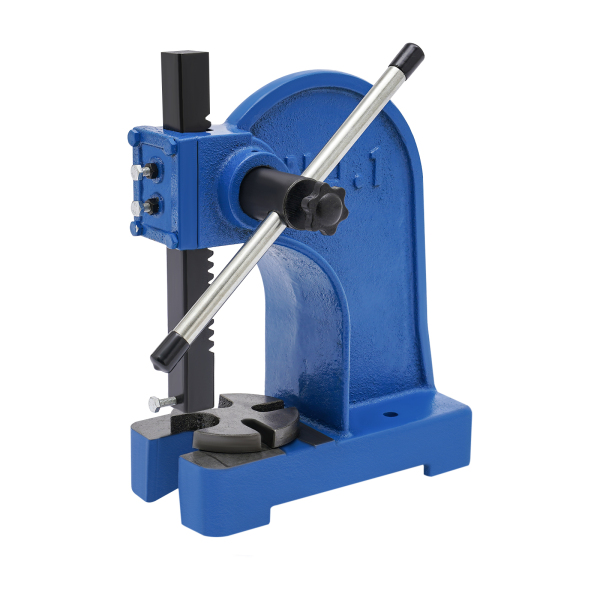 Hand Press 1 Ton Arbor Press Hand Arbor Press Suitable for Stamping Leather Aluminum Jewelry Handicrafts Production ID Card Production