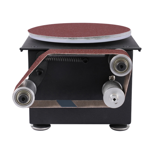Mini Belt Grinder Disc Grinder Metal Stone Small Spindle Grinder For Surface Grinder Used In Homes Restaurants Hotels Supermarkets