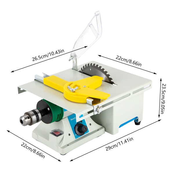 Mini Table Saw, Jewelry Polisher with Flexible Shaft, Multifunctional Metal Polishing Sander, 10,000Rpm 750W Mini Table Saw, Jewelry Polisher with Flexible Shaft, Multifunctional Metal Polishing Sander, 10,000Rpm 750W
